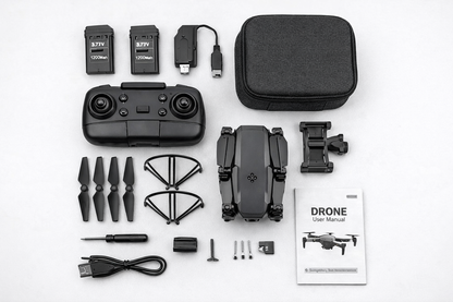 🚁 Drone 4K HD Double Caméra – RC E88